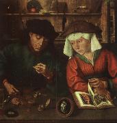 Quentin Massys The Moneylender and his Wife Norge oil painting reproduction